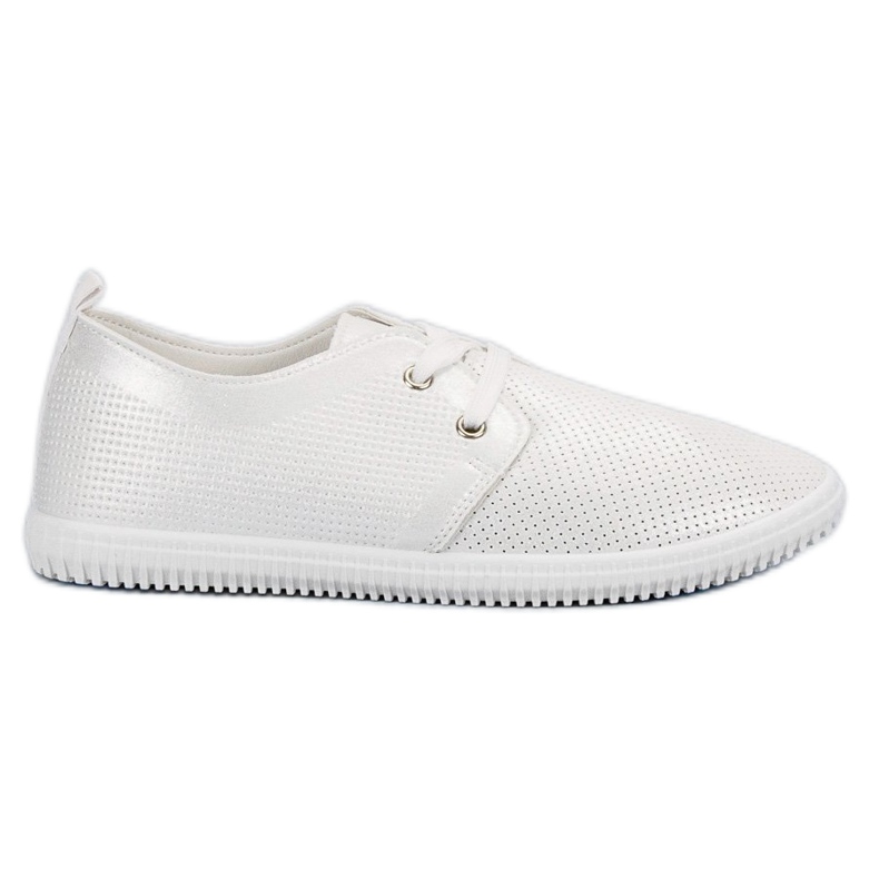 Super Mode Chaussures blanches classiques