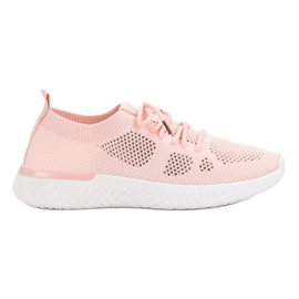Chaussures de sport aérées rose Chaussures de sport aérées rose
