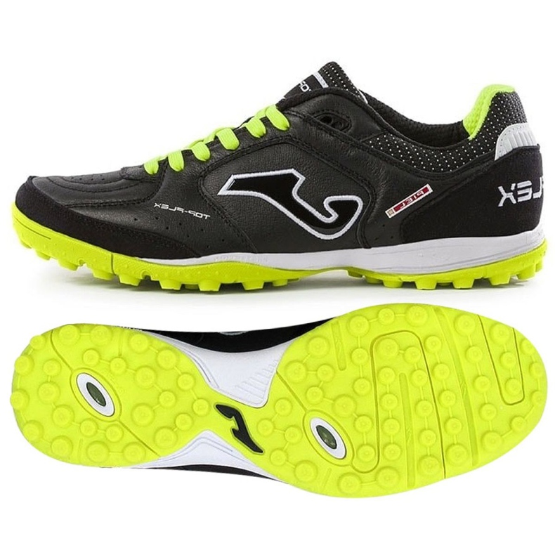 Chaussures de foot Joma Top Flex M 901 TOPS.901.TF le noir le noir Chaussures de foot Joma Top Flex M 901 TOPS.901.TF le noir le noir