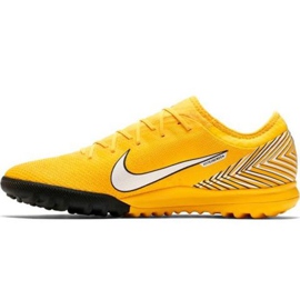 Chaussures de football Nike Mercurial Vapor 12 Pro Neymar Tf AO4703-710 jaune jaune