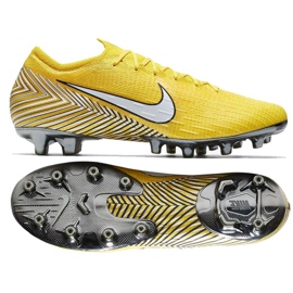 Chaussures de football Nike Mercurial Vapor 12 Elite Neymar AG-Pro M AO3128-710 jaune jaune