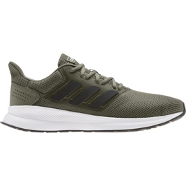 Chaussures de course adidas Runfalcon M G28729 vert