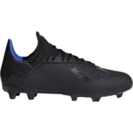 Chaussures de foot Adidas X 18.3 Fg Jr D98184 multicolore noir