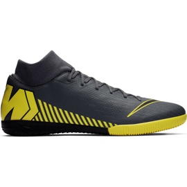 Chaussures d'intérieur Nike Mercurial Superfly 6 Academy Ic M AH7369-070 multicolore gris