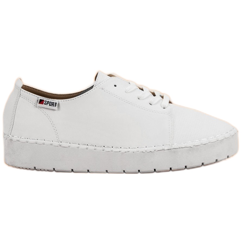 Chaussures VICES nouées blanches