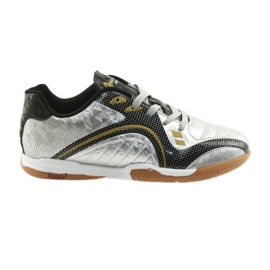 American Club OG13 Silver chaussures de sport d'intérieur noir gris jaune