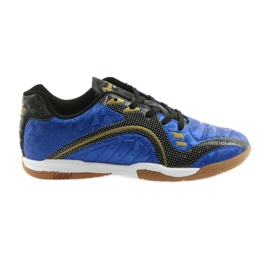 American Club OG13 Royal chaussures de sport en salle noir bleu jaune