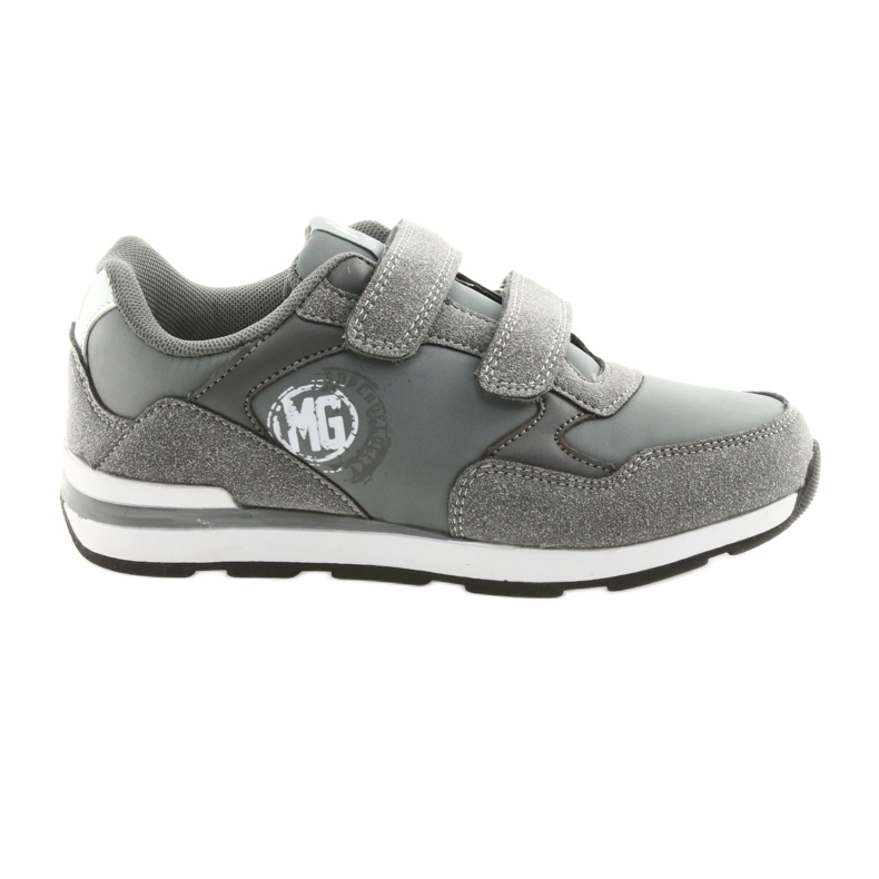 Insert en cuir American Club Velcro BS01 blanche gris