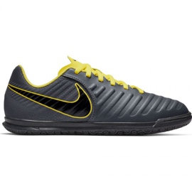 Chaussures d'intérieur Nike Tiempo Legend 7 Club Ic Jr AH7260-070 gris gris