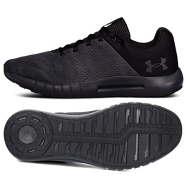 Under Armour Ua Micro GM 3000011-104 chaussures de course noir
