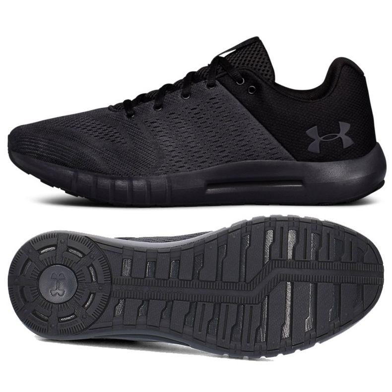 Under Armour Ua Micro GM 3000011-104 chaussures de course le noir
