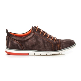 Mazaro Chaussures pour hommes à la mode brun