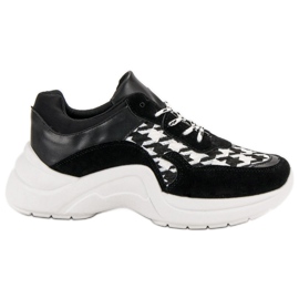 Kylie Chaussures de sport avec motif noir