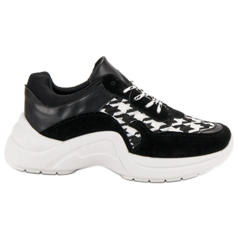 Kylie Chaussures de sport avec motif le noir