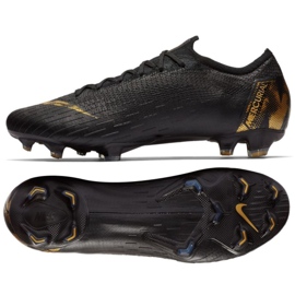Chaussures de football Nike Mercurial Vapor 12 Elite Fg M AH7380-077 noir noir