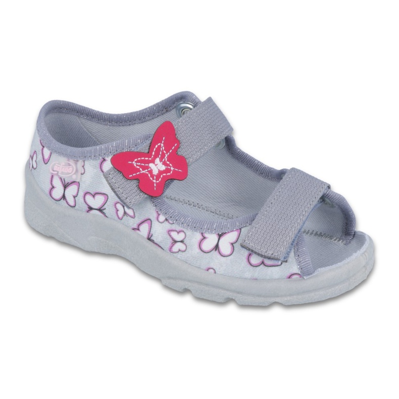 Chaussures enfant Befado 969X135 violet gris