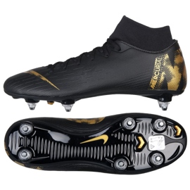 Chaussures de football Nike Mercurial Superfly 6 Academy Sg Pro M AH7364-077 noir noir