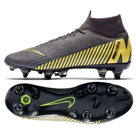 Chaussures de football Nike Mercurial Superfly 6 Elite SG-Pro Ac M AH7366-077 multicolore le noir