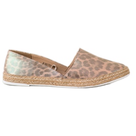 Kylie Espadrilles à pois beige d'or Kylie Espadrilles à pois beige d'or