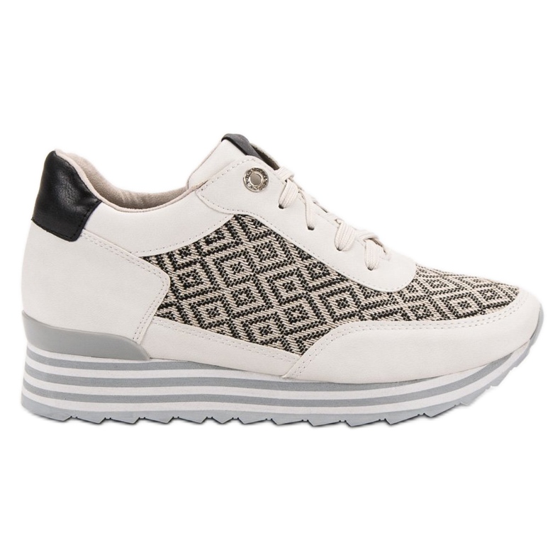 Aclys Baskets à motif brun