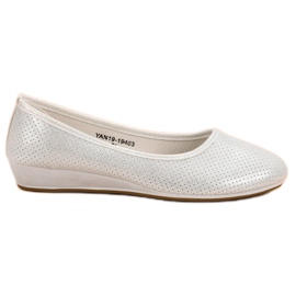 Vinceza Ballerines confortables gris