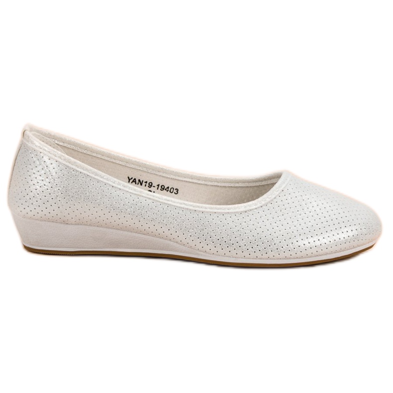 Vinceza Ballerines confortables gris