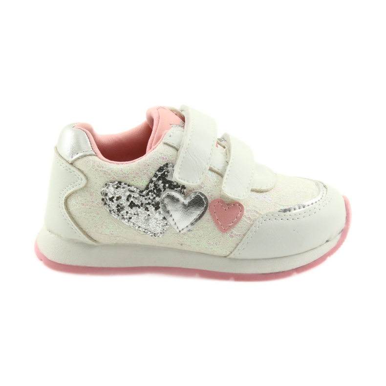 Semelle intérieure en cuir American Club GC11 blanche gris rose