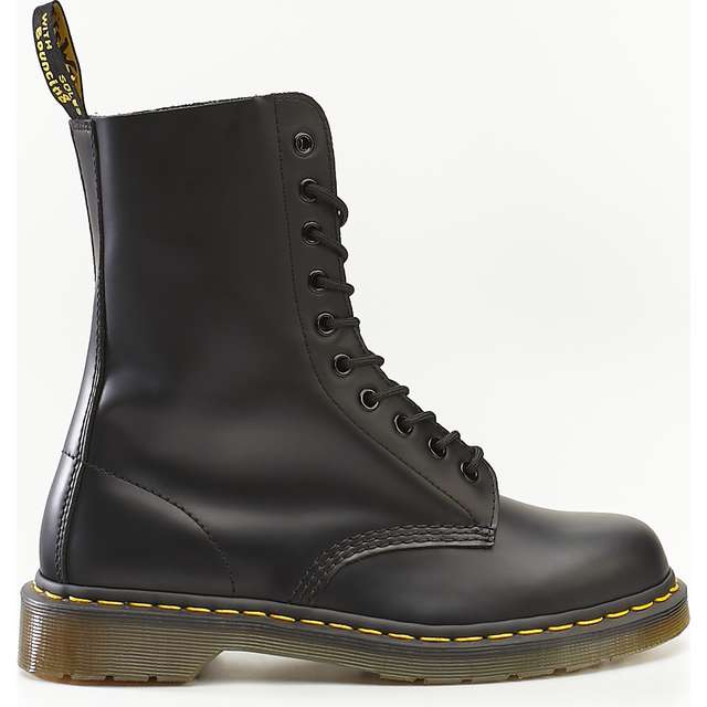 Dr. Martens 1490 noir lisse le noir Dr. Martens 1490 noir lisse le noir