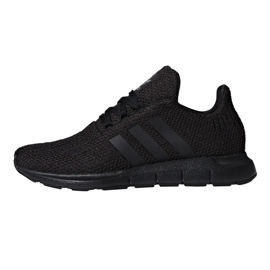 Chaussures Adidas Originals Swift Run Jr F34314 le noir