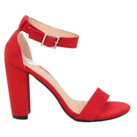 Sandales sur le poteau rouge 369-18 Rouge Sandales sur le poteau rouge 369-18 Rouge