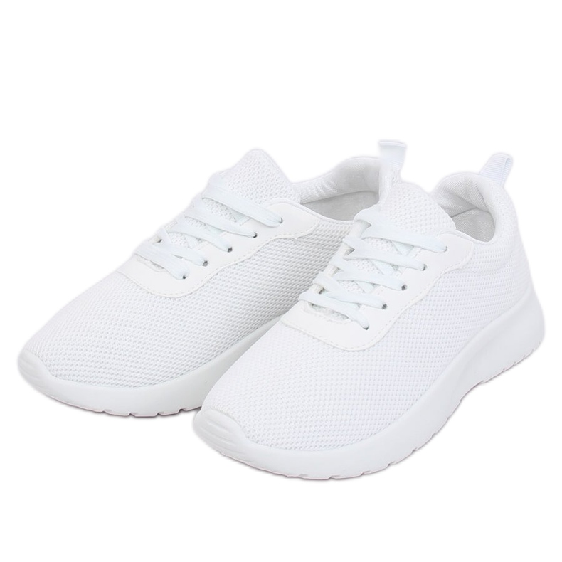 Chaussures de sport blanches BK-116 Blanc Chaussures de sport blanches BK-116 Blanc