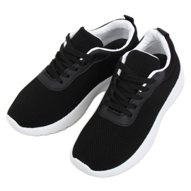 Chaussures de sport noires BK-116 Noir le noir