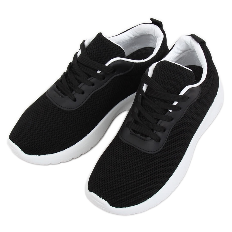 Chaussures de sport noires BK-116 Noir le noir