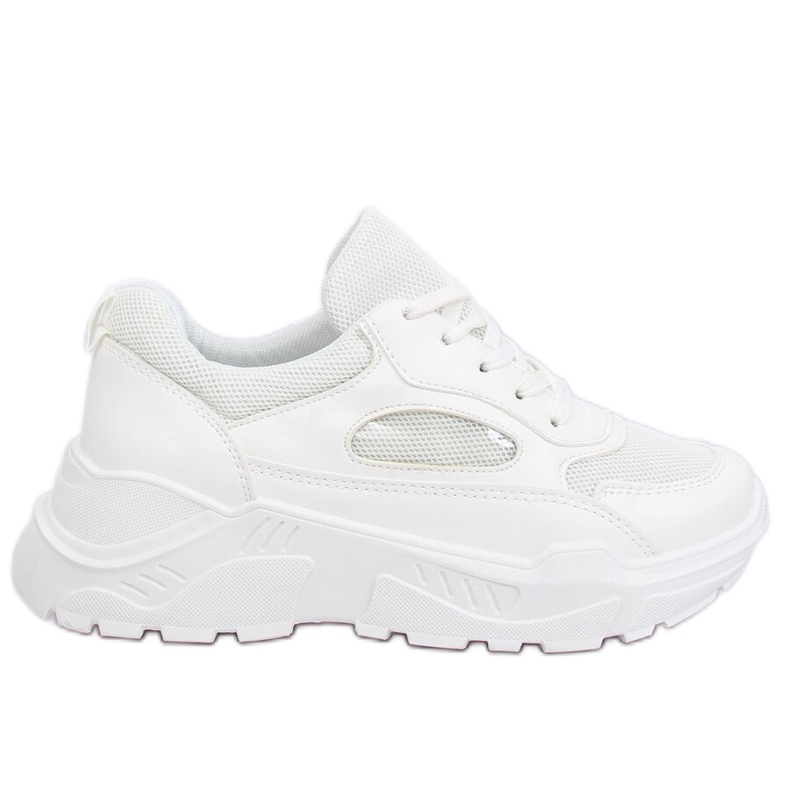 Blanc PP-37 Chaussures de sport blanches