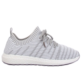 Gris HY2812 Chaussures de sport gris clair