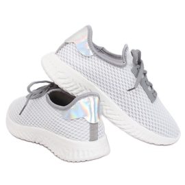 Gris PP-45 Chaussures de sport grises Gris PP-45 Chaussures de sport grises