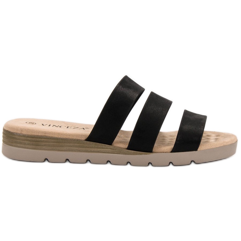 Chaussons VINCEZA noirs le noir