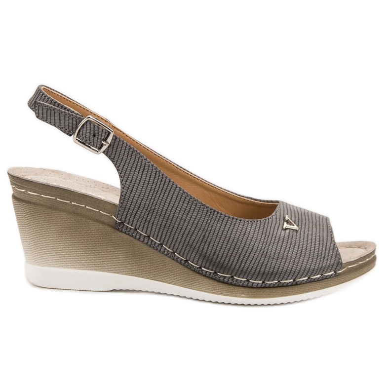 Sandales VINCEZA grises