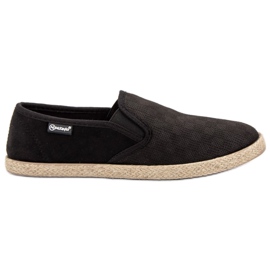 Slipons MCKEYLOR noirs le noir