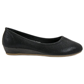 Vinceza Ballerines confortables noir