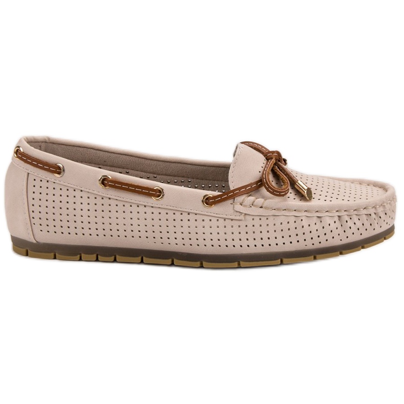 Kylie Mocassins confortables beige Kylie Mocassins confortables beige