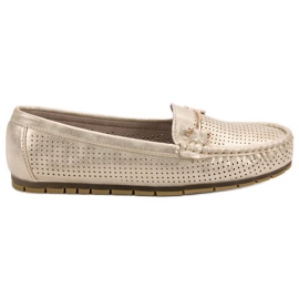 Kylie Mocassins brillants jaune