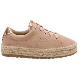Seastar Espadrilles nouées rose