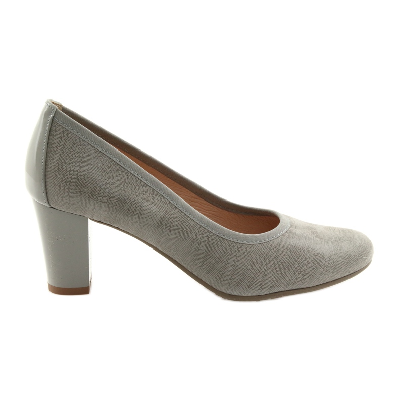 Arka Ark Pompes Women Leather Sole flexible 5137 Gray gris