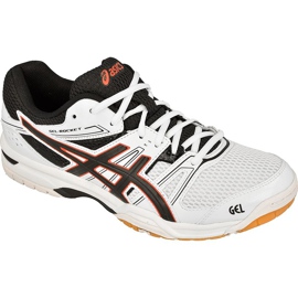 Asics Gel-Rocket 7 M B405N-0190 chaussures de volley-ball blanc blanc