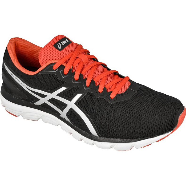 Chaussures de course Asics Gel-Zaraca 5 M T6G3N-9093 le noir orange Chaussures de course Asics Gel-Zaraca 5 M T6G3N-9093 le noir orange