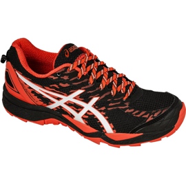 Chaussures de course Asics Gel-FujiTrabuco 5 M T6J0N-9023 le noir orange