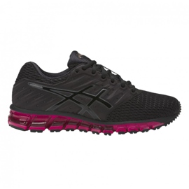 Chaussures de course Asics Gel Quantum 180 2 W T6G7N-9090 noir violet
