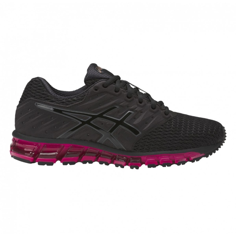 Chaussures de course Asics Gel Quantum 180 2 W T6G7N-9090 le noir violet