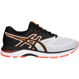 Chaussures de course Asics Gel Pulse 10 M 1011A007-020 blanc noir orange